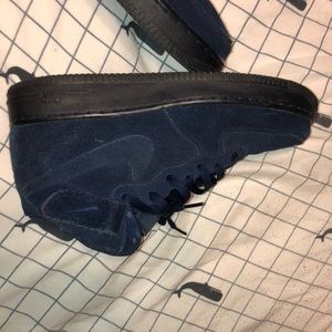 Blue Nike Air Forces